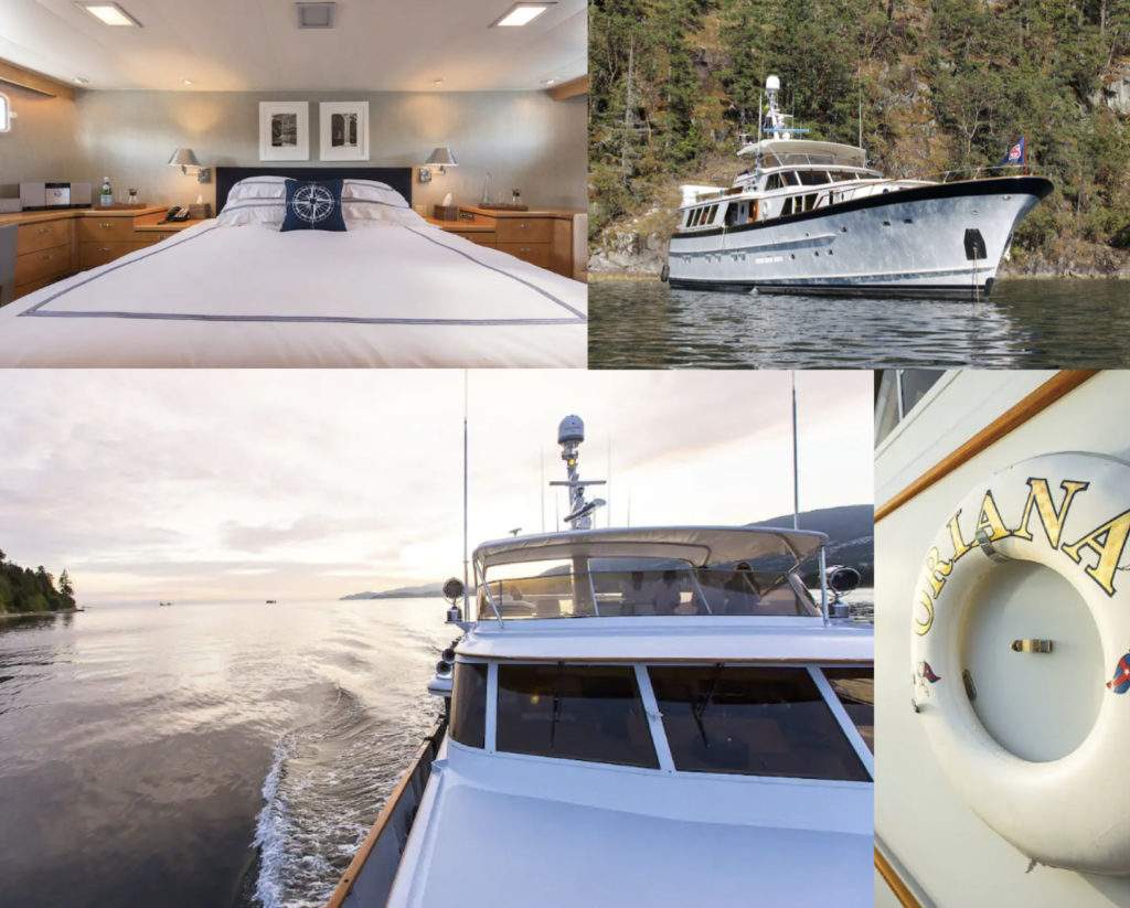 yacht rental vancouver airbnb